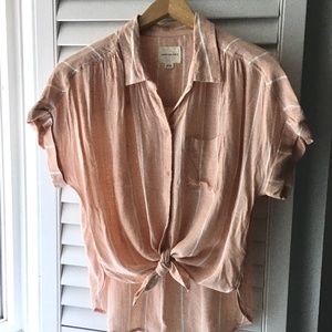 Pink and white Shirt